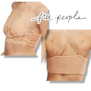FREE PEOPLE Lace ADELLA Bralette Size Small